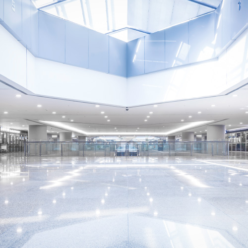 illuminazione centri commerciali